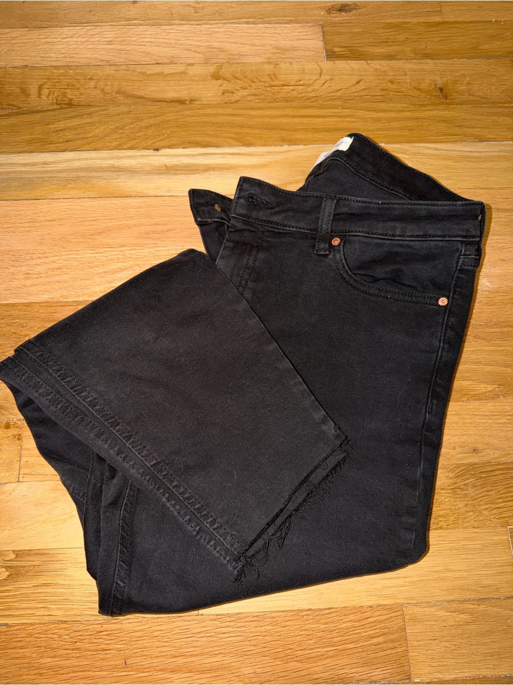 Mango Black High-Rise Jeans